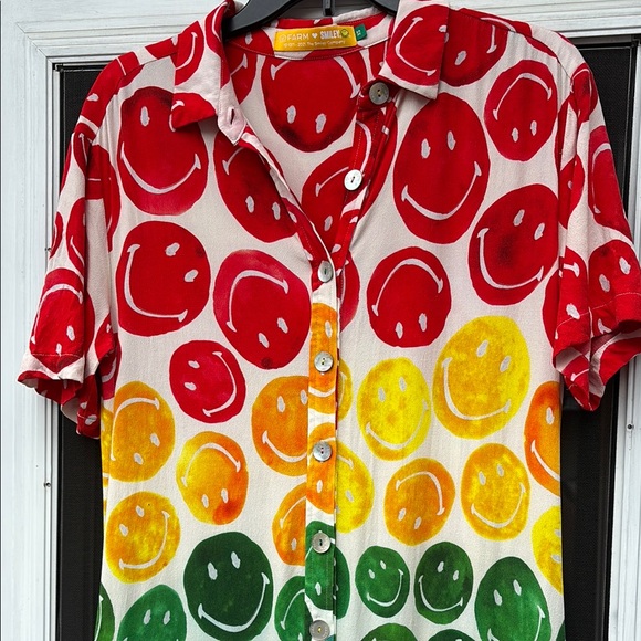 FARM Rio Multicolor Smiley Jumpsuit - Picture 7 of 16